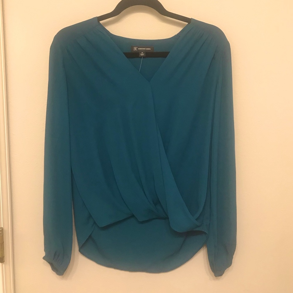 INC International Concepts surplice top